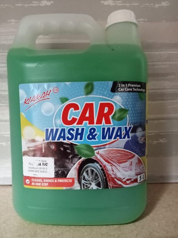 2-in-1 Premium Car Wash & Wax 5L