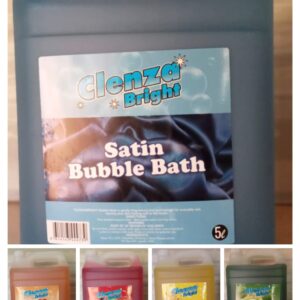 Clenza Bright Bubble Bath Satin/Peach/Berry/Yellow Rose/Green Apple