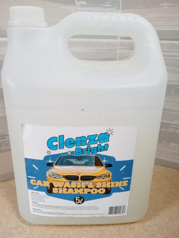 Clenza Bright Car Wash Shampoo 5L