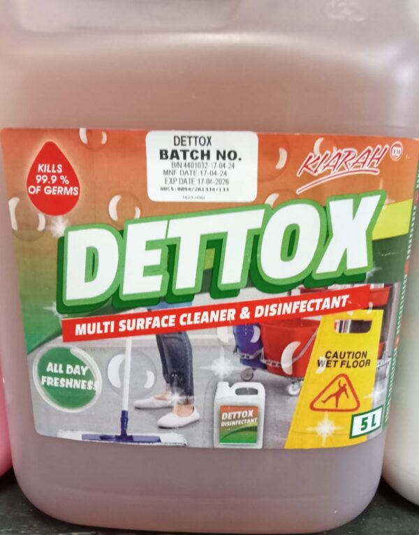 Kiarah DETTOX Multi Surface Cleaner & Dissinfectant
