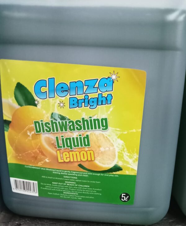 Clenza Bright Dishwashing Liquid Lemon